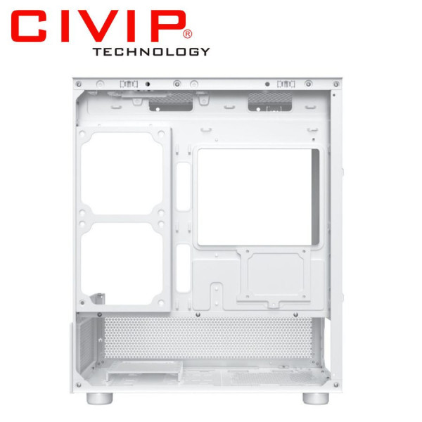 Case Xigmatek Alphard M Artic EN44113 - 3GF RGB - White