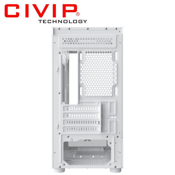 Case Xigmatek Alphard M Artic EN44113 - 3GF RGB - White