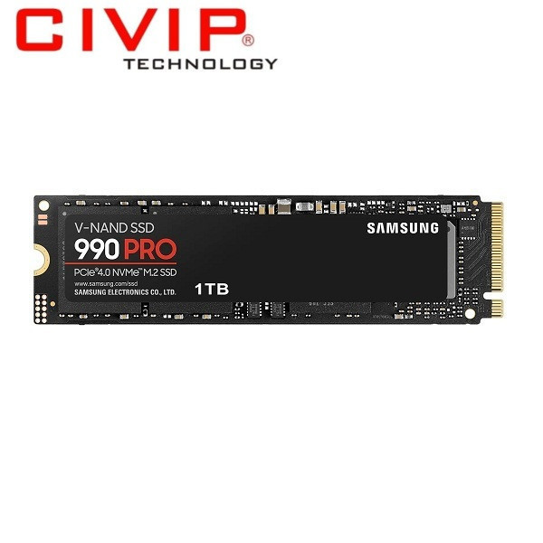 Ổ cứng SSD Samsung 990 PRO 1TB PCIe NVMe 4.0x4 MZ-V9P1T0BW