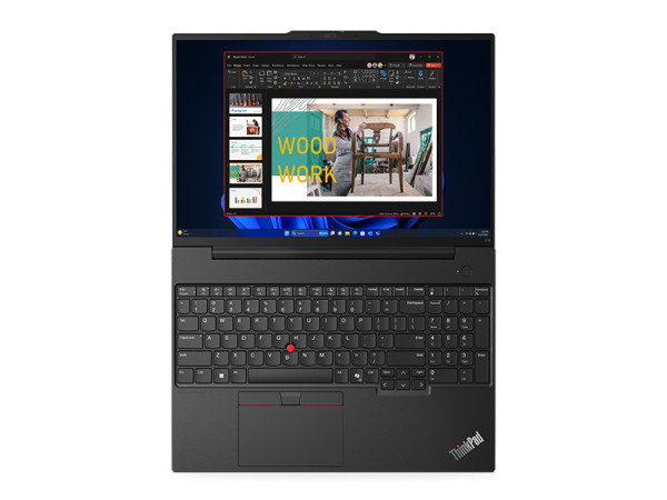 Laptop Lenovo ThinkPad E16 Gen 2 21MA004FVA (Ultra 7 155U/ 16GB/ 512GB SSD/ 16 inch WUXGA/ NoOS/ Black/ Vỏ nhôm/ 2Y)