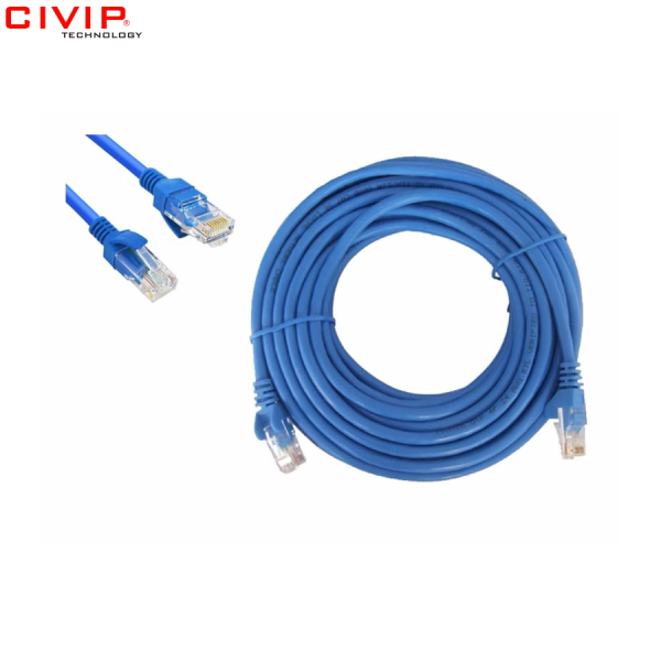 Cáp mạng UTP Cat6 20M Ugreen 11206 Màu xanh