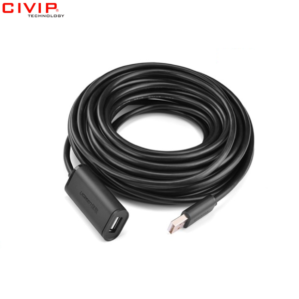 Cáp USB nối dài 20M Ugreen 10324 có chip khuếch đại