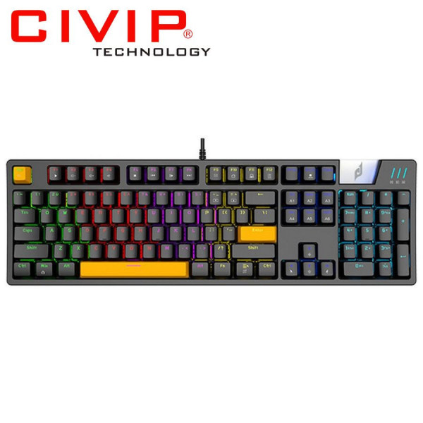 Bàn phím cơ có dây Edra EK316 - Blue Switch