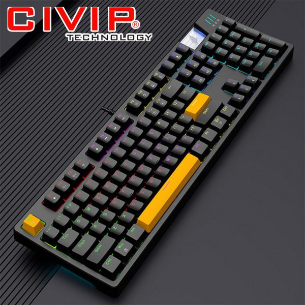 Bàn phím cơ có dây Edra EK316 - Blue Switch