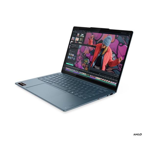 Laptop Lenovo Yoga Slim 7 14AKP10 83JY006PVN (AMD Ryzen AI 7 350/ Integrated AMD Radeon 860M Graphics/ 14 inch 2.8K WQXGA+/ 32GB/ 1TB/ Windows 11 Home + Microsoft Office Home 2024 + Microsoft 365 Basic/ Xanh)
