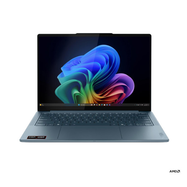 Laptop Lenovo Yoga Slim 7 14AKP10 83JY006PVN (AMD Ryzen AI 7 350/ Integrated AMD Radeon 860M Graphics/ 14 inch 2.8K WQXGA+/ 32GB/ 1TB/ Windows 11 Home + Microsoft Office Home 2024 + Microsoft 365 Basic/ Xanh)