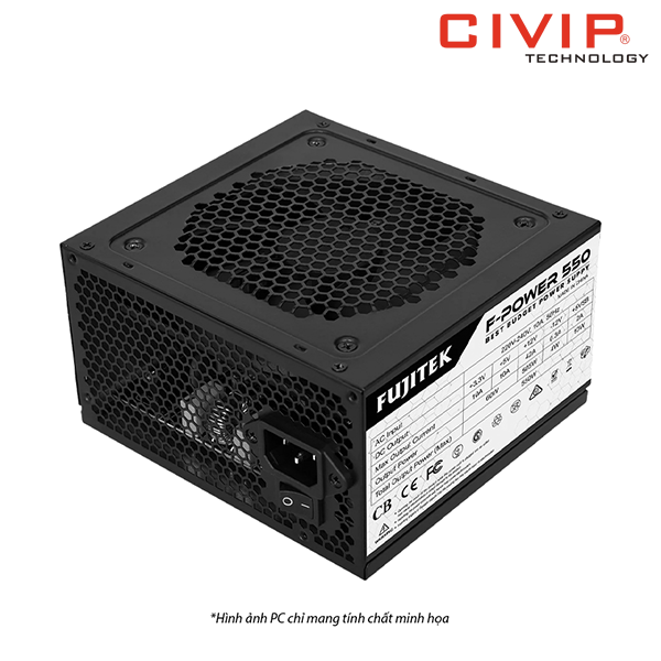 Nguồn máy tính FUJITEK F-Power 550W