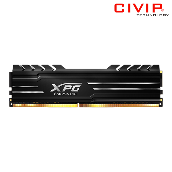 Ram PC Adata XPG D10 DDR4 8gb 3200mhz Black