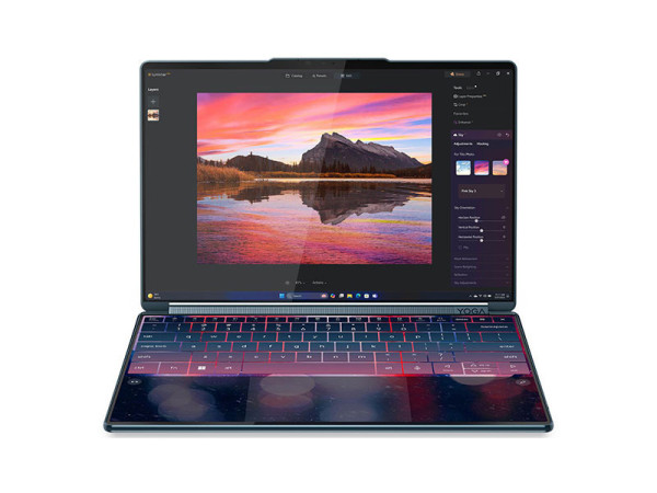 Laptop Lenovo Yoga Book 9 14IAH10 83KJ002UVN (Ultra 9 285H/ 32GB/ 1TB/ Intel Arc™ Graphics 140T/ 14 inch 2.8K OLED/ Win 11/ Office/ Tidal Teal)