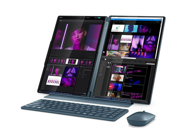 Laptop Lenovo Yoga Book 9 14IAH10 83KJ002UVN (Ultra 9 285H/ 32GB/ 1TB/ Intel Arc™ Graphics 140T/ 14 inch 2.8K OLED/ Win 11/ Office/ Tidal Teal)