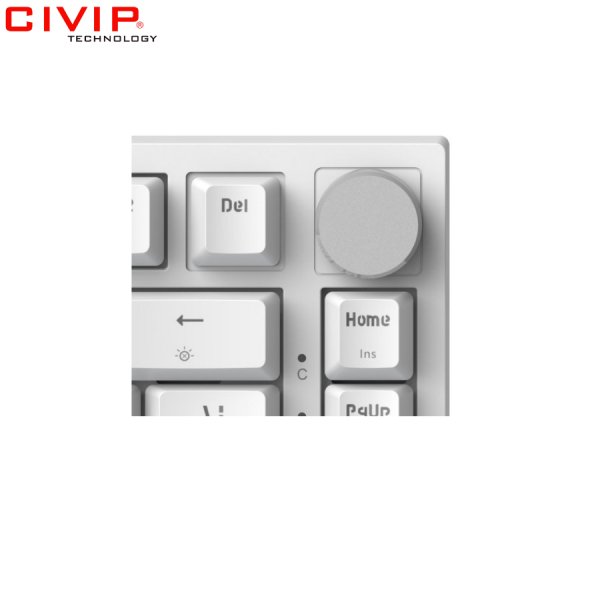 Bàn phím cơ không dây Newmen GM326 - White (Red switch)