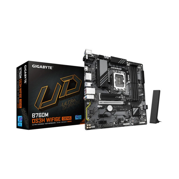 Mainboard GIGABYTE B760M DS3H WF6E GEN5