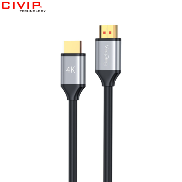 Cáp HDMI 2.1 dài 5M VegGieg V-H304 hỗ trợ 4K