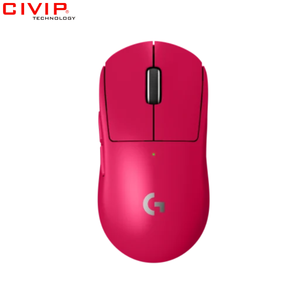 Chuột không dây Logitech Pro X Superlight Gaming Hồng (Magenta 910-005958)
