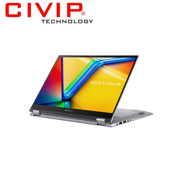 Laptop Asus Vivobook S 14 Flip TP3402VA-LZ632W (i5 13420H/ 16GB/ 512GB SSD/ 14 inch WUXGA Touch/ Win11/ Silver/ Bút)