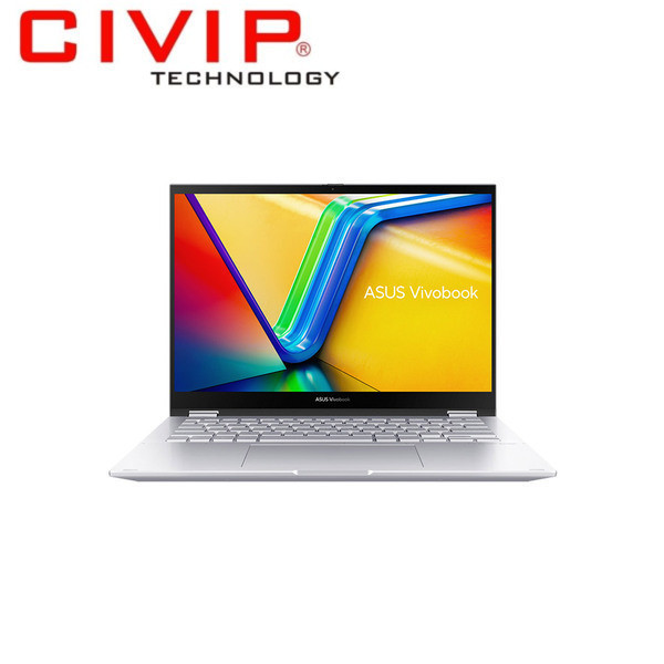 Laptop Asus Vivobook S 14 Flip TP3402VA-LZ632W (i5 13420H/ 16GB/ 512GB SSD/ 14 inch WUXGA Touch/ Win11/ Silver/ Bút)