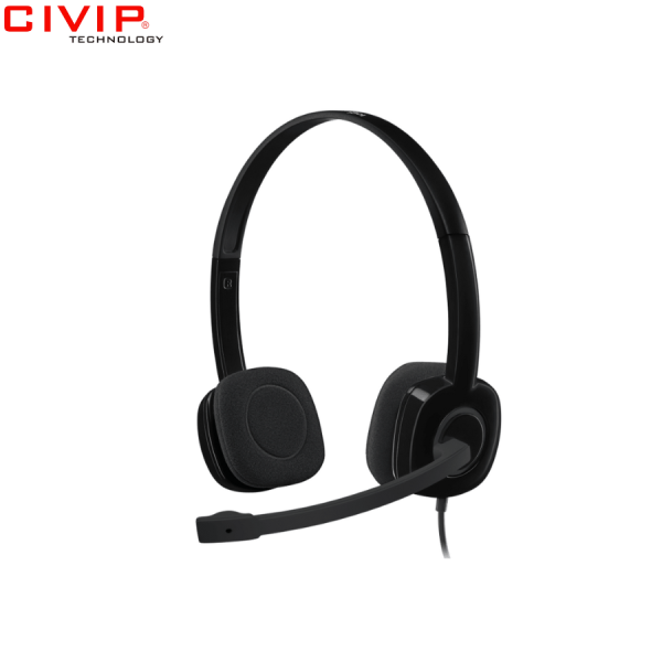 Tai Nghe Logitech H151 STEREO HEADSET (Đen)