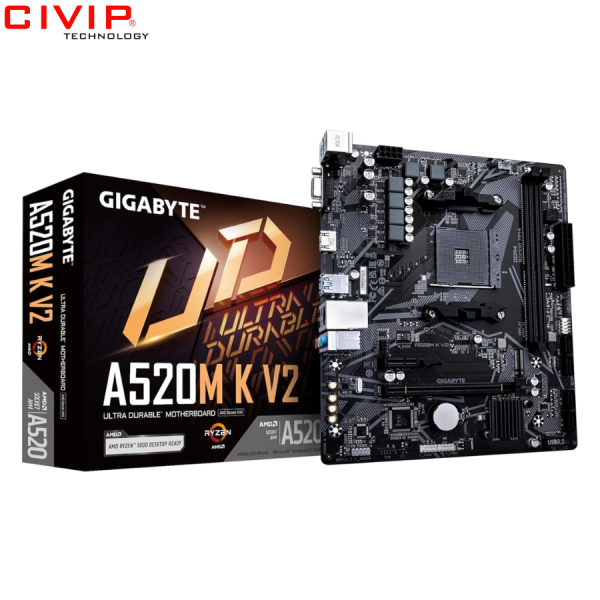 Mainboard Gigabyte A520M K V2