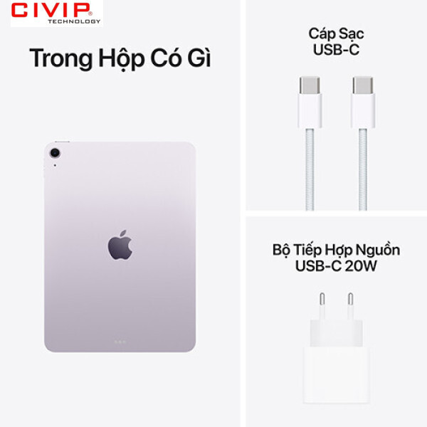 Máy tính bảng Apple IPad Air M3 11 inch Wifi  (8GB/ 128Gb/Purple) MCA04ZA/A