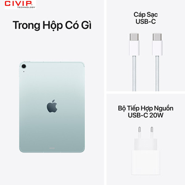 Máy tính bảng Apple IPad Air M3 11 inch Wifi (8GB/ 512GB/Blue) MCA94ZA/A