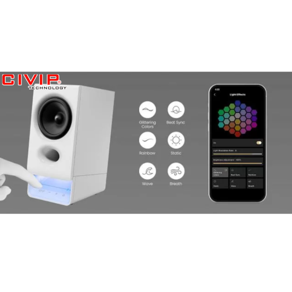 Loa Bluetooth Edifier R20BT 2.0 -  Trắng