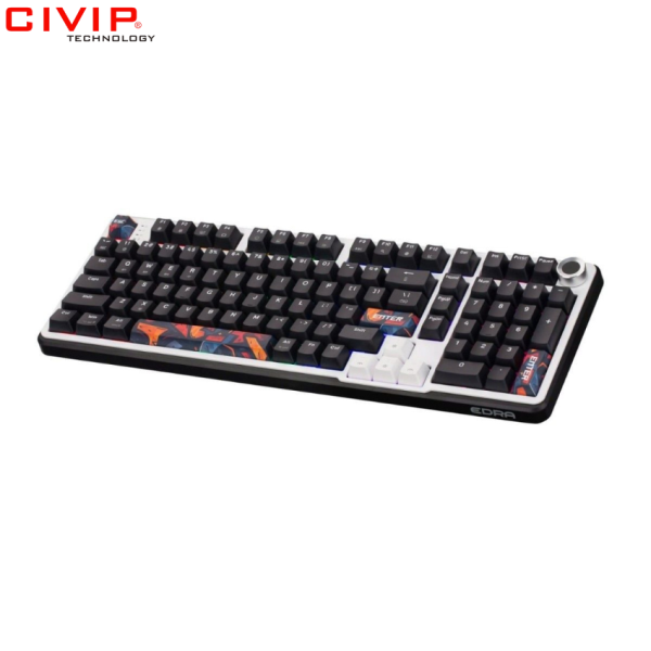 Bàn phím cơ không dây Edra EK398S - Red switch