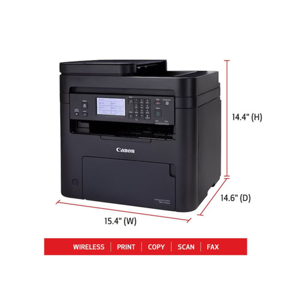 Máy in laser đen trắng đa năng Canon MF275dw (In đảo mặt| Copy| Scan| A4| A5| USB| Lan| WIFI)