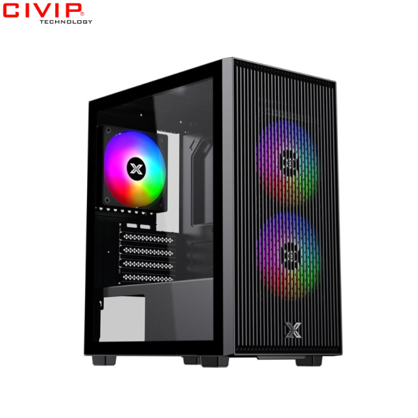 Case Xigmatek Gaming Amun 3F - Black (EN90533)