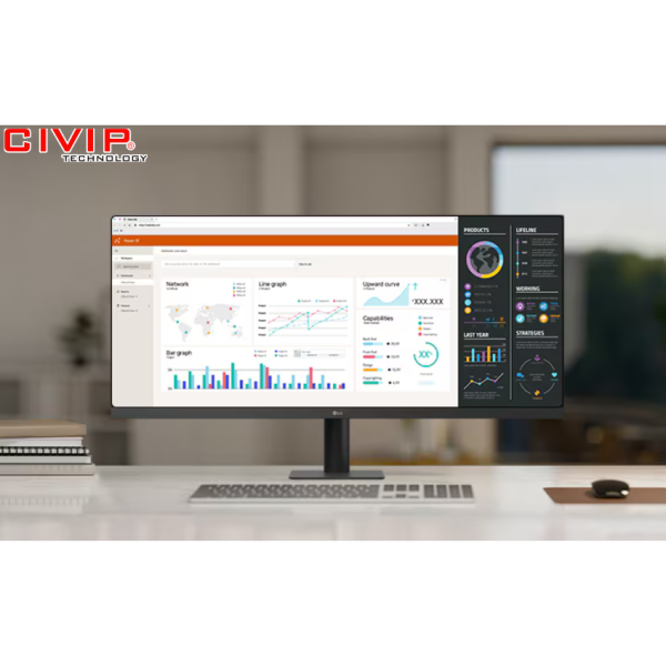 Màn hình LG UltraWide 34U511A-B 34 inch (IPS - WFHD - 100Hz - 1ms - HDMI+DP)