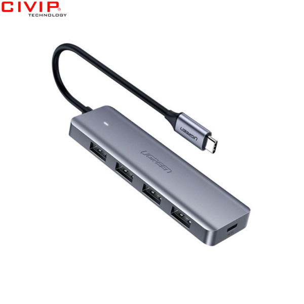 Bộ chia USB Type C 3.0 ra 4 cổng USB Ugreen 70336