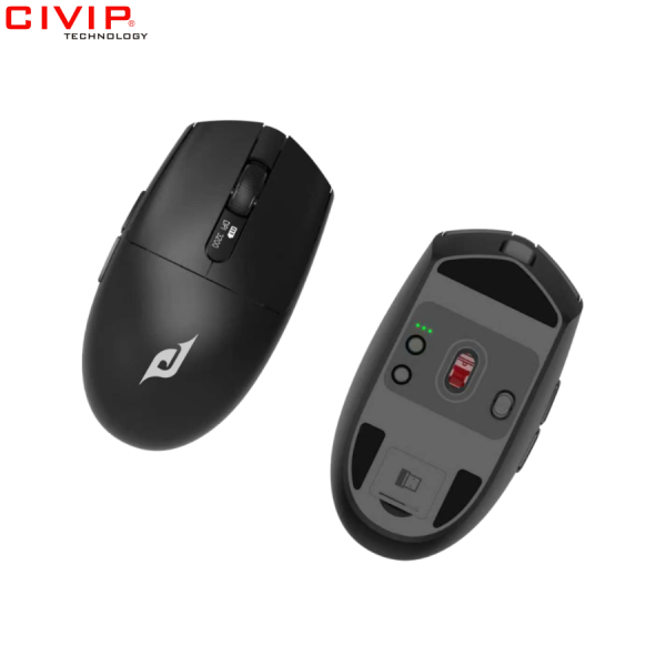 Chuột không dây Gaming Edra EM6102WL Black