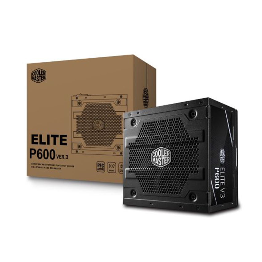 Nguồn Cooler Master Elite V3 230V PC600 600W
