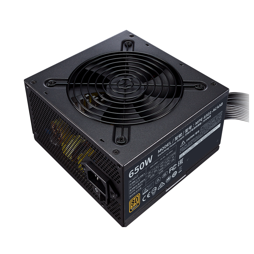 Nguồn Cooler Master MWE Bronze V2 650w (80 Plus Bronze/Màu Đen)