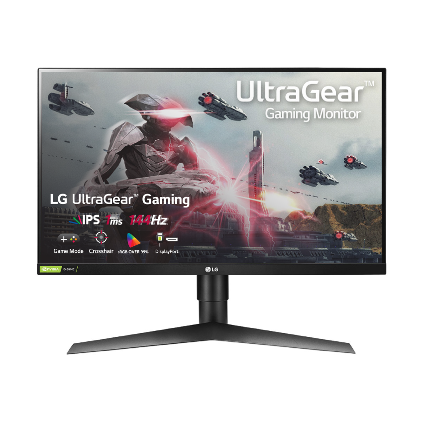 Màn hình LCD LG 27GL650F-B (27 inch/FHD/IPS/400cd/m²/144Hz/1ms/HDR10/Free Sync)