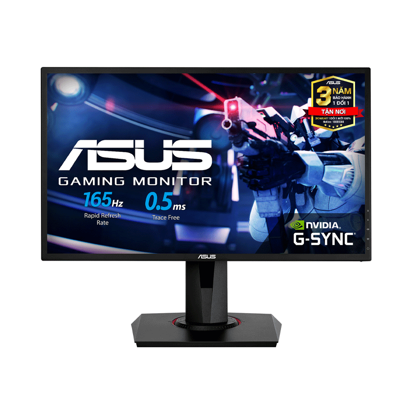 Màn hình Asus VG248QG (24inch/FHD/TN/165Hz/350cd/m²/DP+HDMI+DVI/0.5ms)