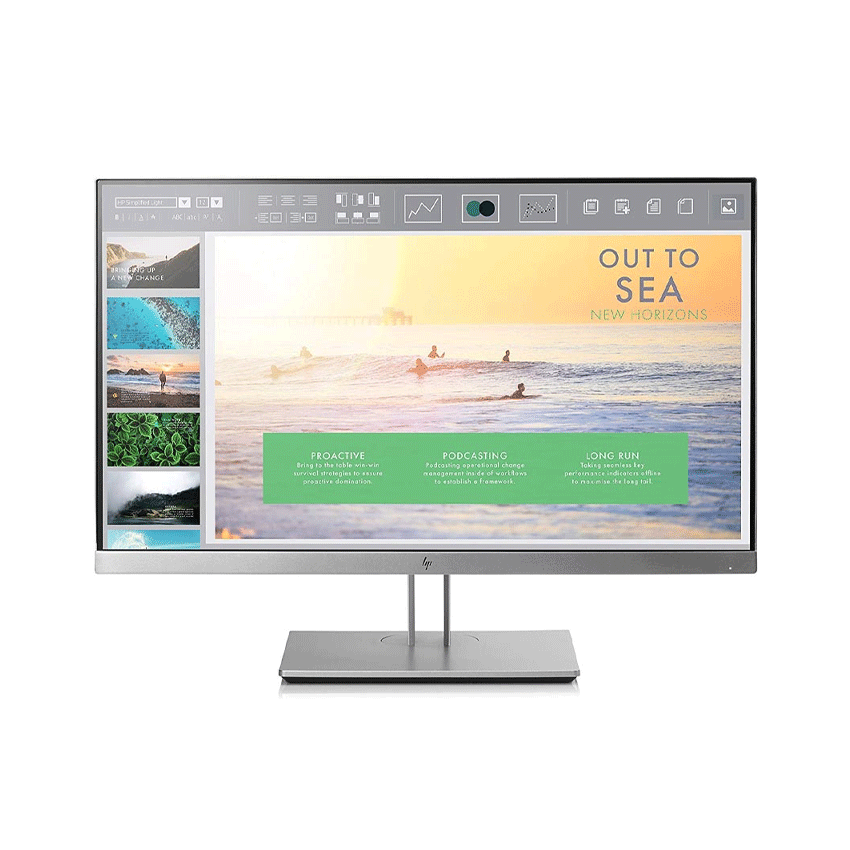 Màn hình HP EliteDisplay E233 (23 inch/FHD/LED/IPS/250cd/m²/VGA+HDMI+DP/60Hz/5ms) - 1FH46AA