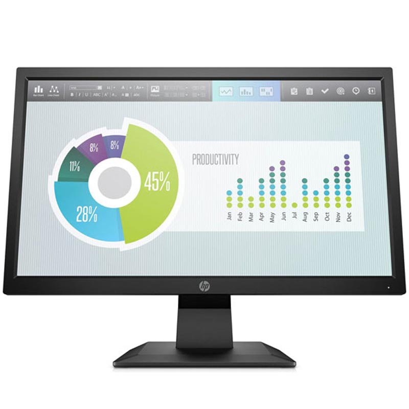 Màn hình HP P204V (19.5 inch/HD+/LED/200cd/m²/VGA/60Hz/5ms)