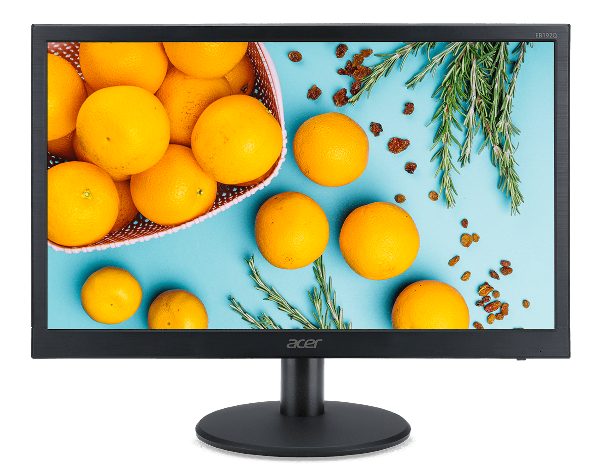 Màn hình LCD Acer EB192Q (18.5 inch/HD/LED/TN/VGA+DVI/200 cd/m²/60Hz/5ms)