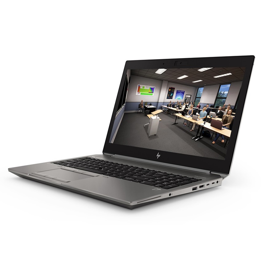 Laptop HP WS Zbook 15 G6 (i7 9750H/16GB RAM/256GB SSD/15.6 inch FHD/Quadro T2000 4GB/FP/Dos) - 6CJ09AV