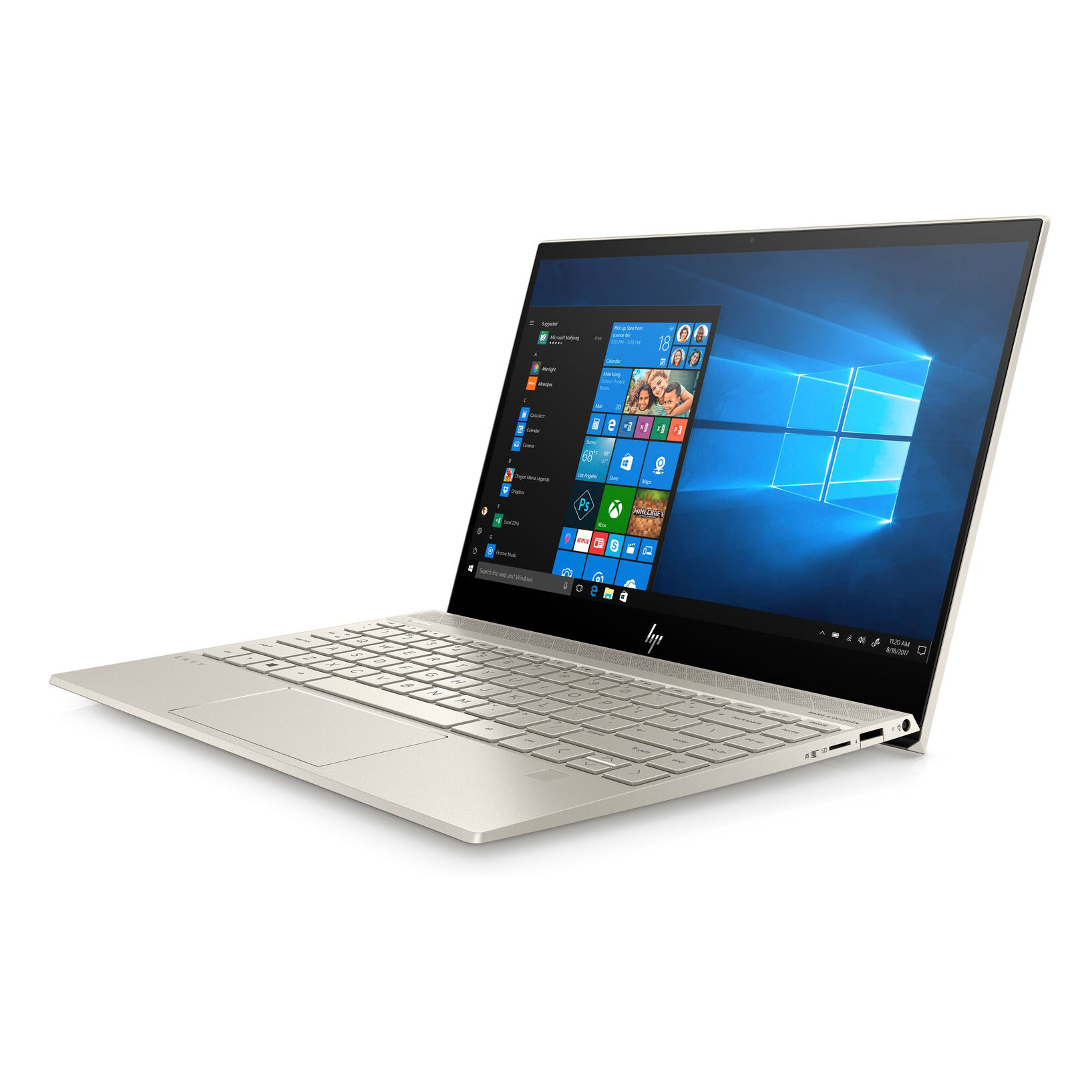Laptop HP Envy 13 AQ1022TU (i5 10210U/8GB RAM/512GB SSD/13.3 inch FHD/FP/Win 10/Vàng) - 8QN69PA
