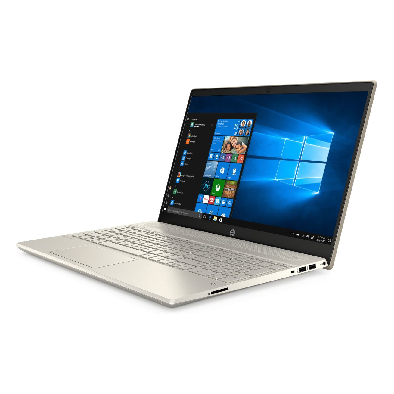 Laptop HP Pavilion 15 CS3008TU ( i3-1005G1/4GB RAM/256GB SSD/15.6 inch FHD/Win 10/Vàng) - 8QP02PA