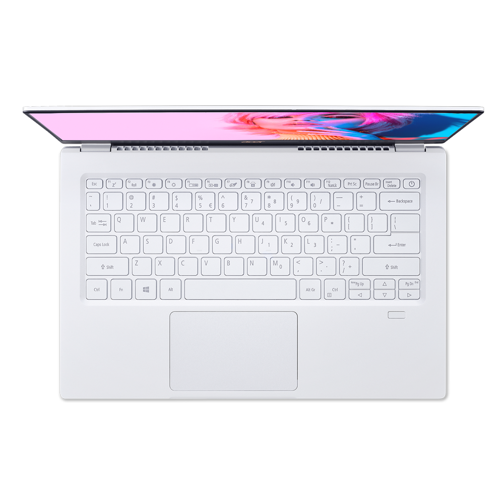 Laptop ACer Swift 5 SF514-54T-793C (i7 1065G7/8GB RAM/512GB SSD/14.0FHDT/Win10/Trắng) - NX.HLGSV.001