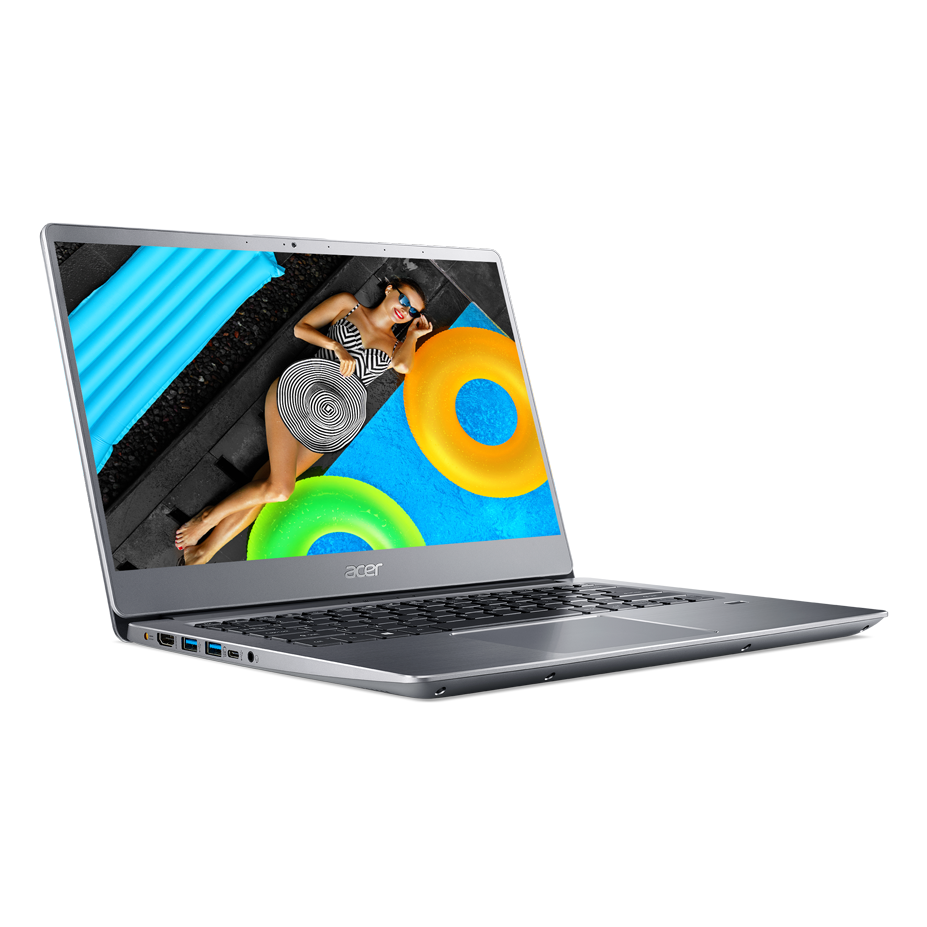 Laptop Acer Swift 3 SF314-57-52GB (i5 1035G1/8GB RAM/512GB SSD/14 inch FHD/Win 10/1.19kg/Xám) - NX.HJFSV.001