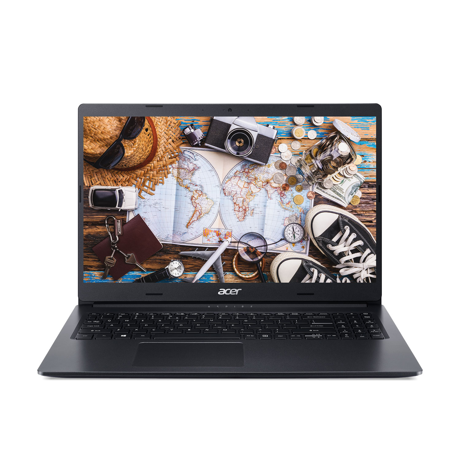 Laptop Acer Aspire 3 A315-55G-504M ( i5 10210U/4GB RAM/512GB SSD/MX230 2G/15.6 inch FHD/ Win 10/Đen) - NX.HNSSV.006