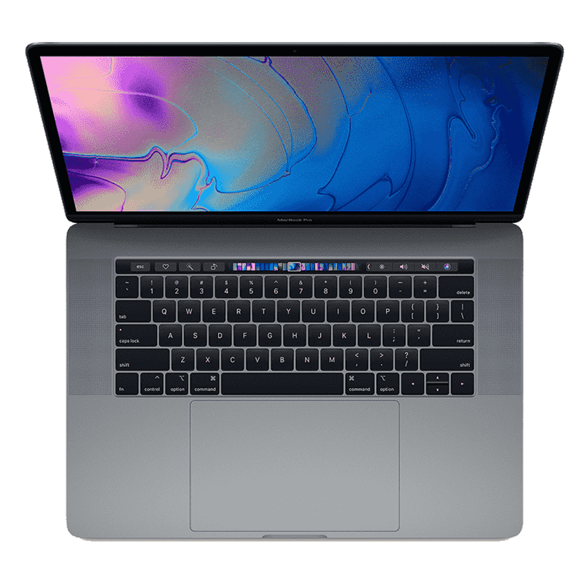 Apple Macbook Pro 15 Touchbar MV902 i7 2.6Ghz, 16GB RAM, 256GB SSD, 15.4 inch, Radeon 555X 4GB, Mac OS, Xám (2019)