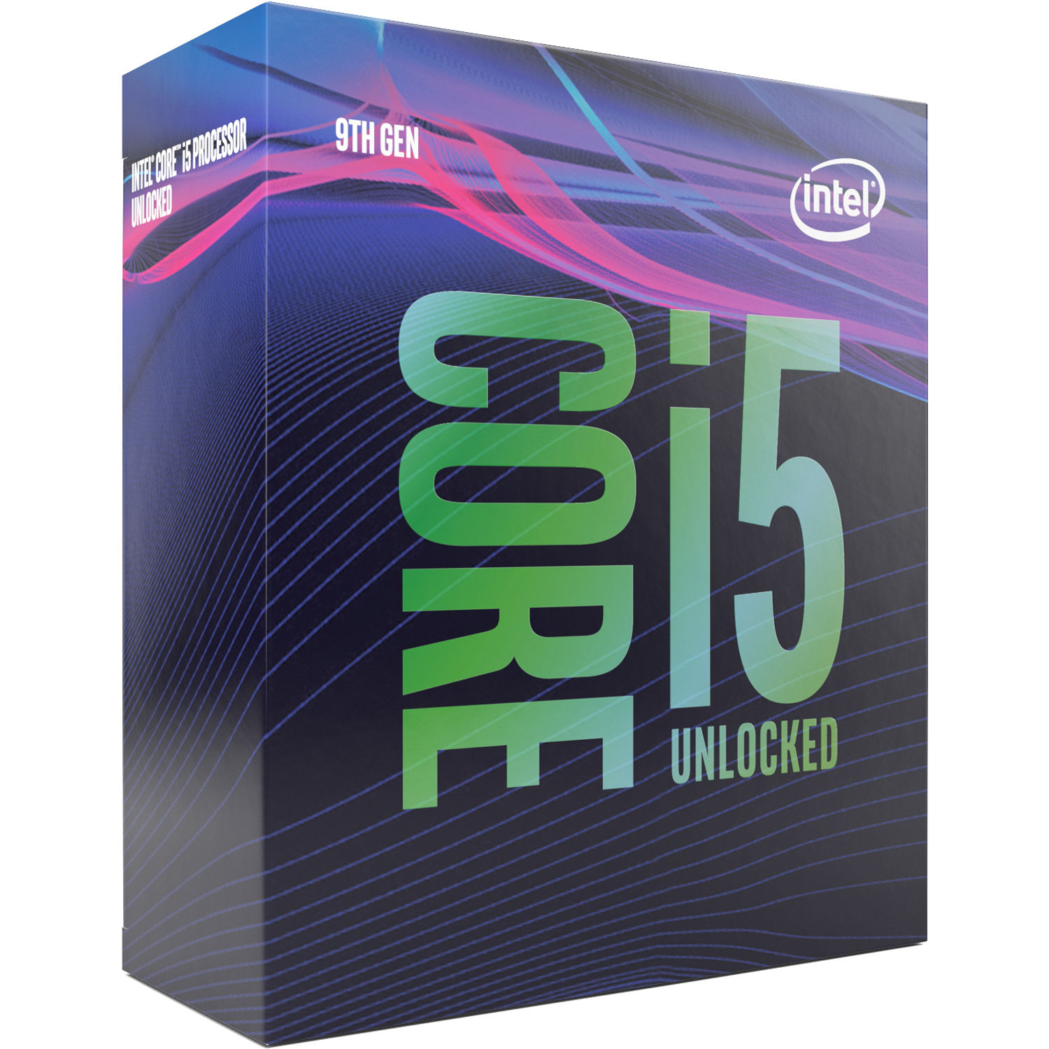 CPU Intel Core i5 9600K (3.7 GHz turbo up to 4.6 GHz/6 Cores 6 Threads/ 9MB)