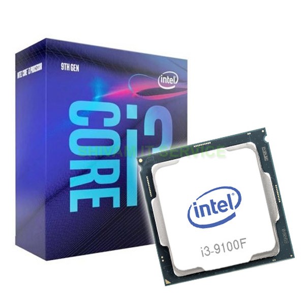 CPU Intel Core i3-9100F - Không tích hợp VGA (3.6Ghz/1151-v2/4 nhân 4 luồng/6MB Cache/65W) 