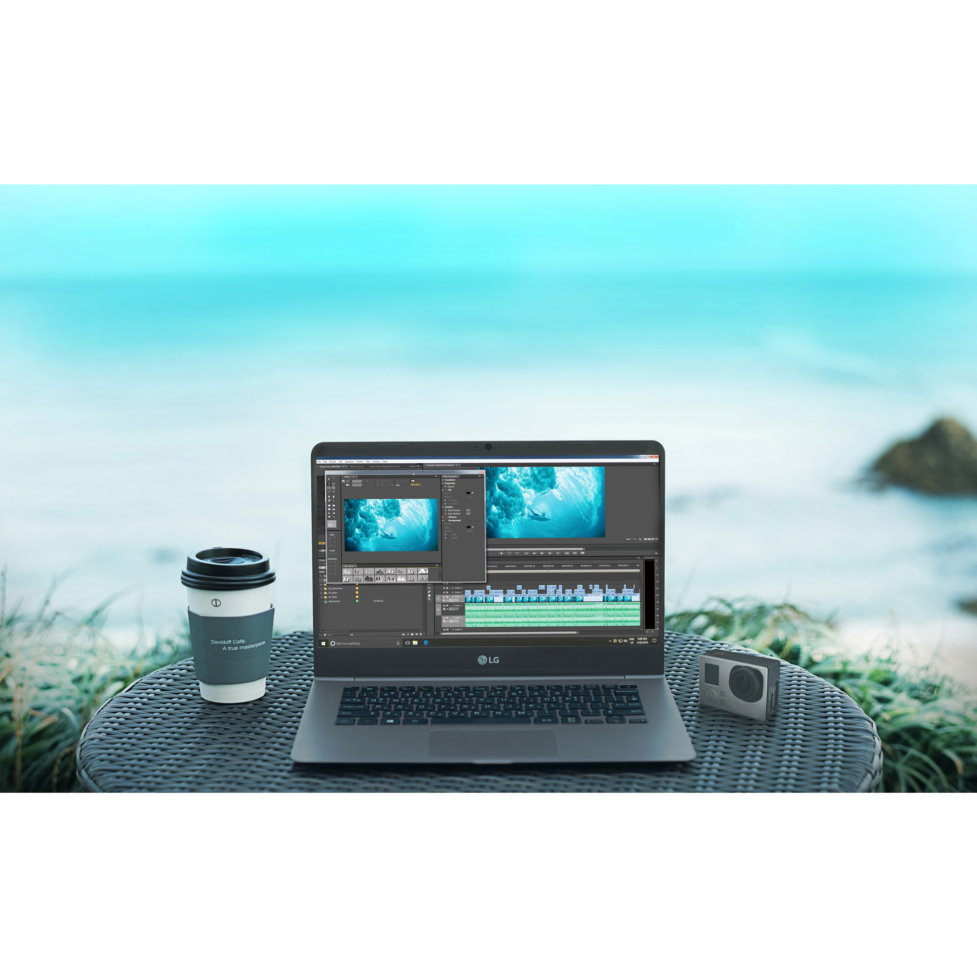 Laptop LG Gram 14 inch 14Z980 (i5 8250U/8GB RAM/256GB SSD/14 inch FHD/Win 10) - G.AH52A5