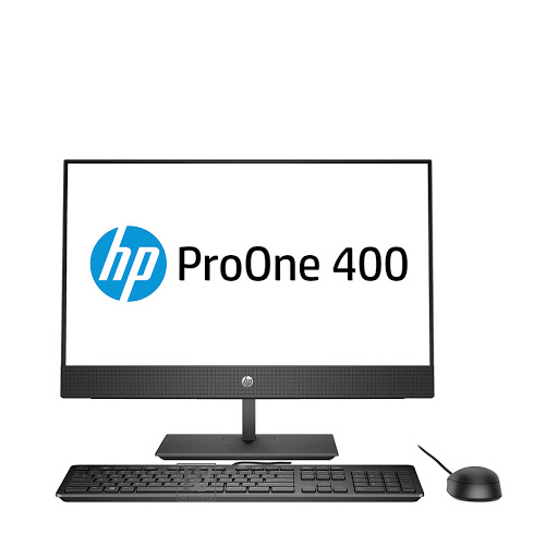 Máy tính để bàn HP ProOne 400 G4 AIO i3-8100T/4G RAM/1TB HDD/DVDWR/WL+BT/23.8 inch FHD/K+M/DOS