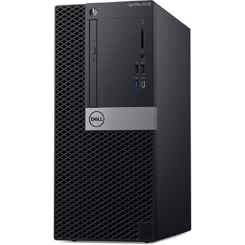 Máy tính để bàn Dell OptiPlex 5070 Tower i5-9500, 4GB RAM, 1TB HDD, DVDRW, K+M, Ubuntu